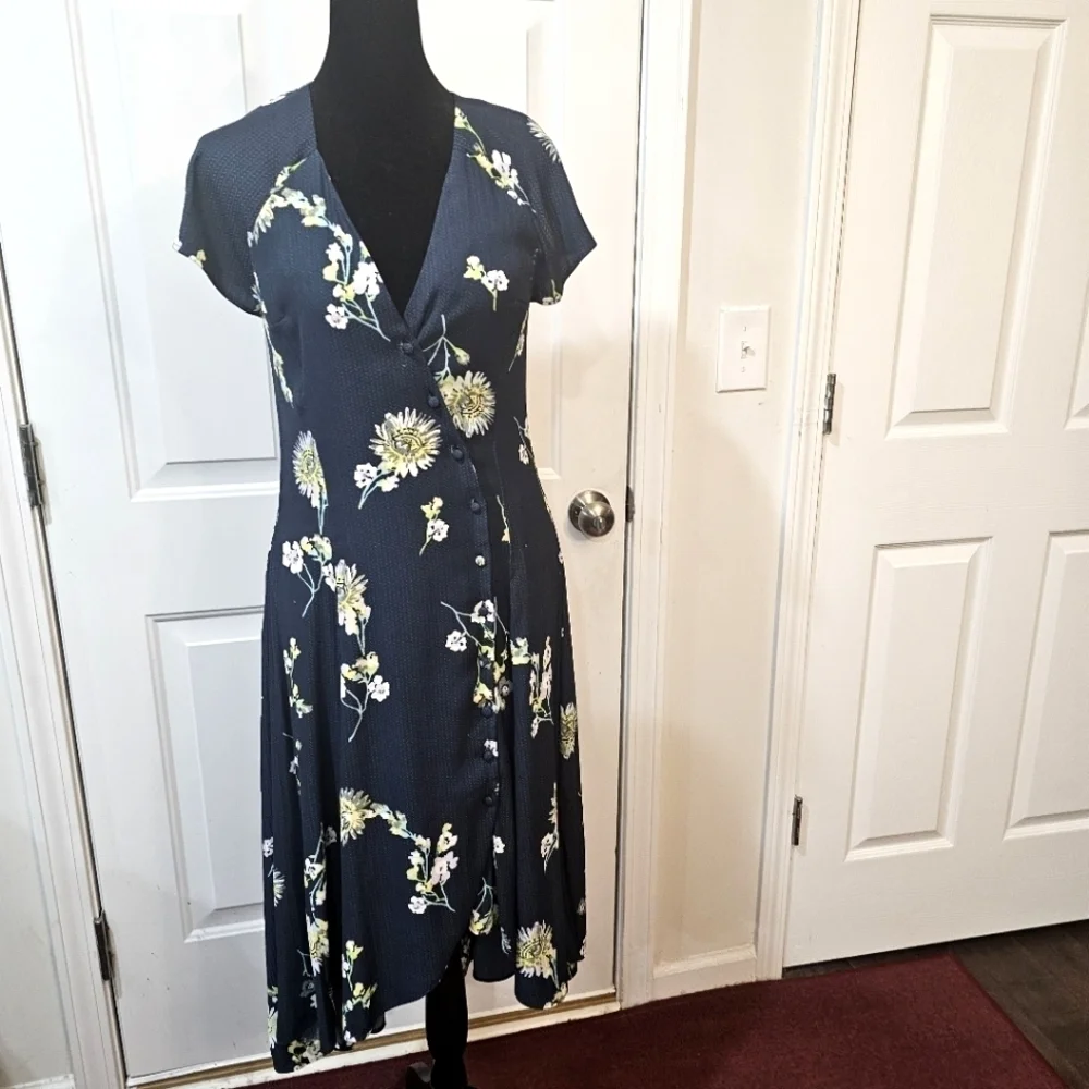 Free People Lost in your floral mini dress size XS